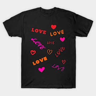 Love and Hearts T-Shirt